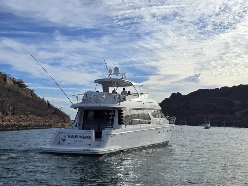 Slide: The Image of Carver Yachts 570 Voyager Pilothouse 2001 - 6084316