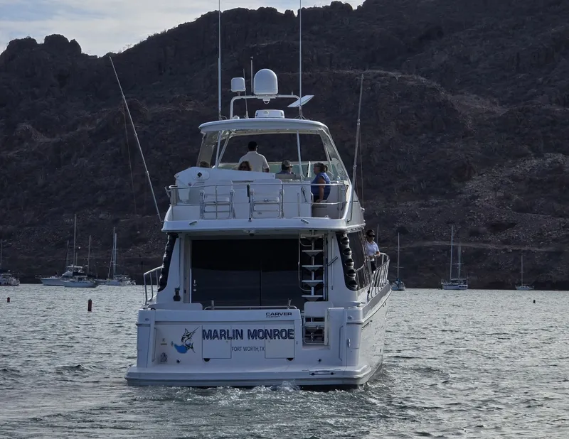 Slide: The Image of Carver Yachts 570 Voyager Pilothouse 2001 - 6084317
