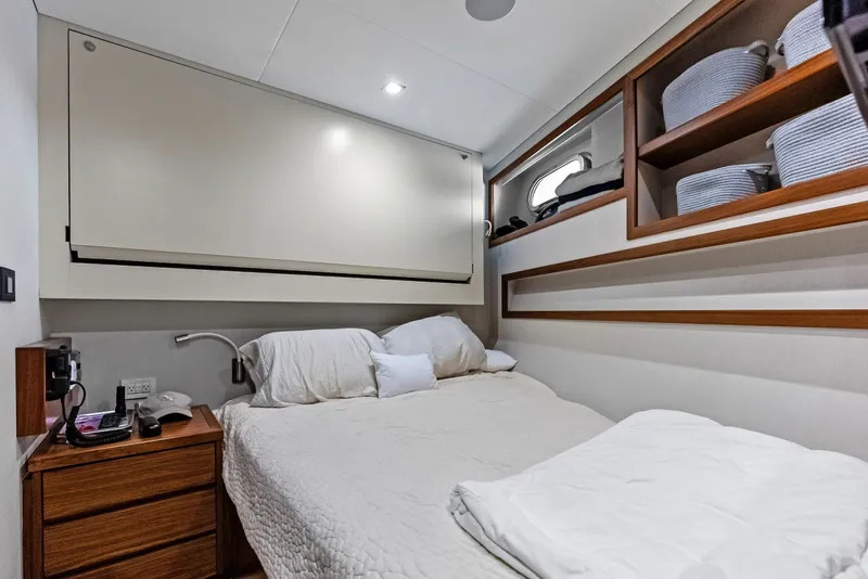 Slide: The Image of Crew cabin #2, portside with overhead pullman berth - 6154989