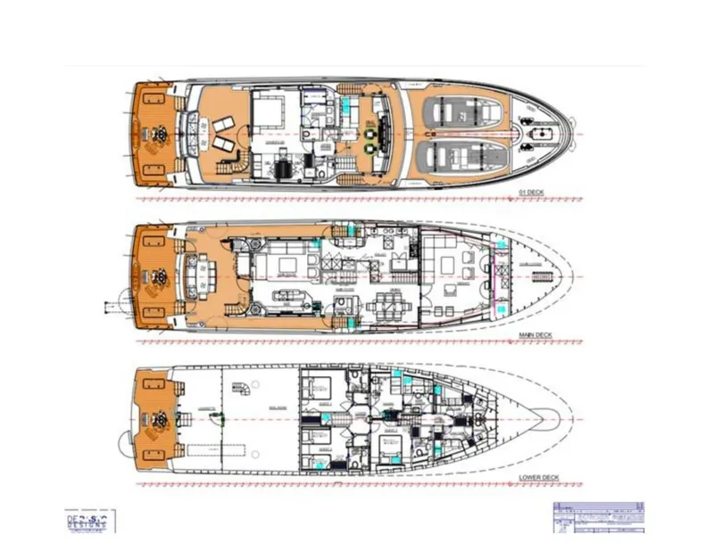 Slide: The Image of Bridge Deck, Main Deck, and Lower Deck GA - 6289458