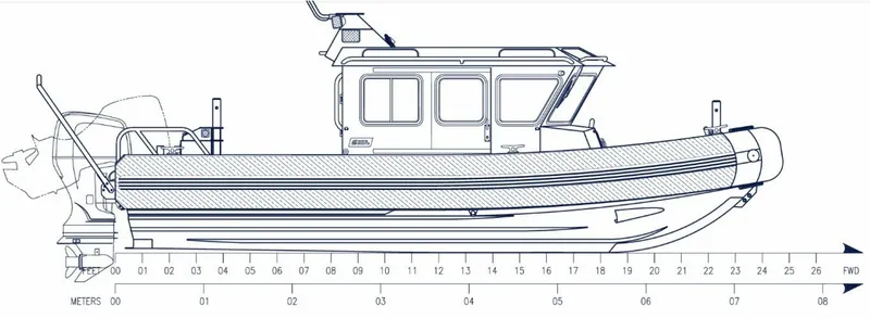 Slide: The Image of Safe Boats 25 Defender 2006 - 6086293