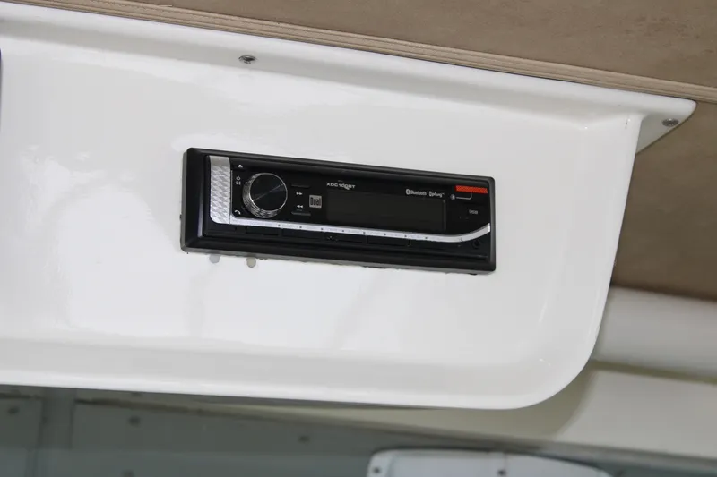 Slide: The Image of 42 ft Bertram - Dual Electronics AM/FM/CD/Bluetooth Radio - 6163816