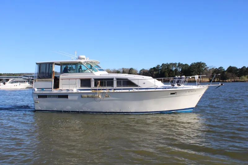 Slide: The Image of 42 ft Bertram - Starboard Side View - 6163799