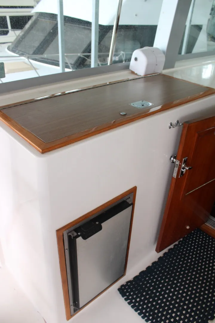 Slide: The Image of 42 ft Bertram - Aft Deck Entertainment Station - 6163818