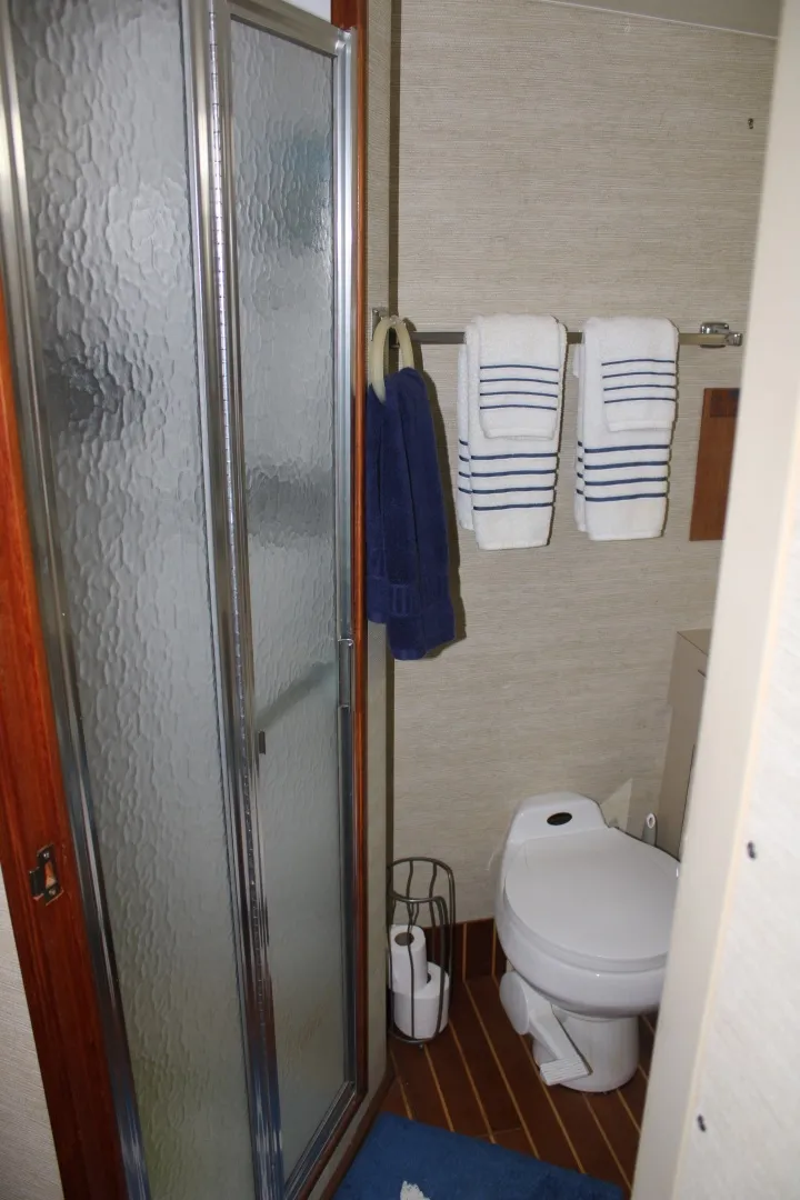 Slide: The Image of 42 ft Bertram - Master Ensuite Shower - 6163833