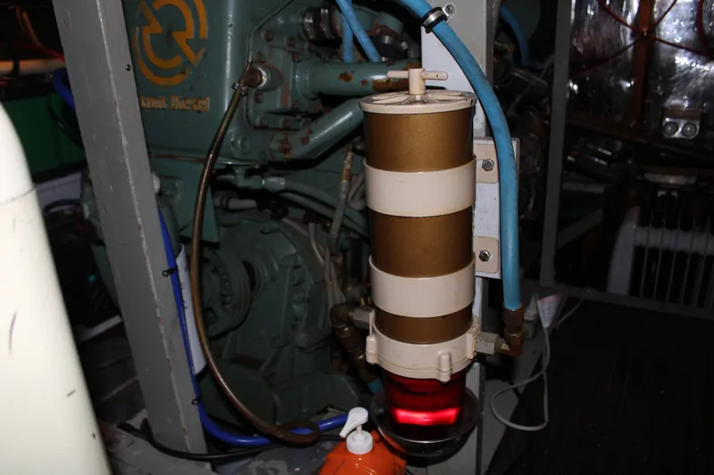 Slide: The Image of 42 ft Bertram - Engine Room - 6163841