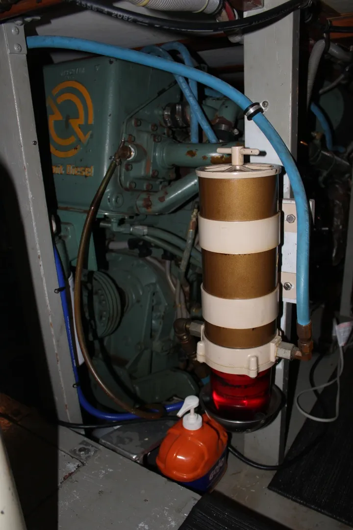 Slide: The Image of 42 ft Bertram - Engine Room - 6163849