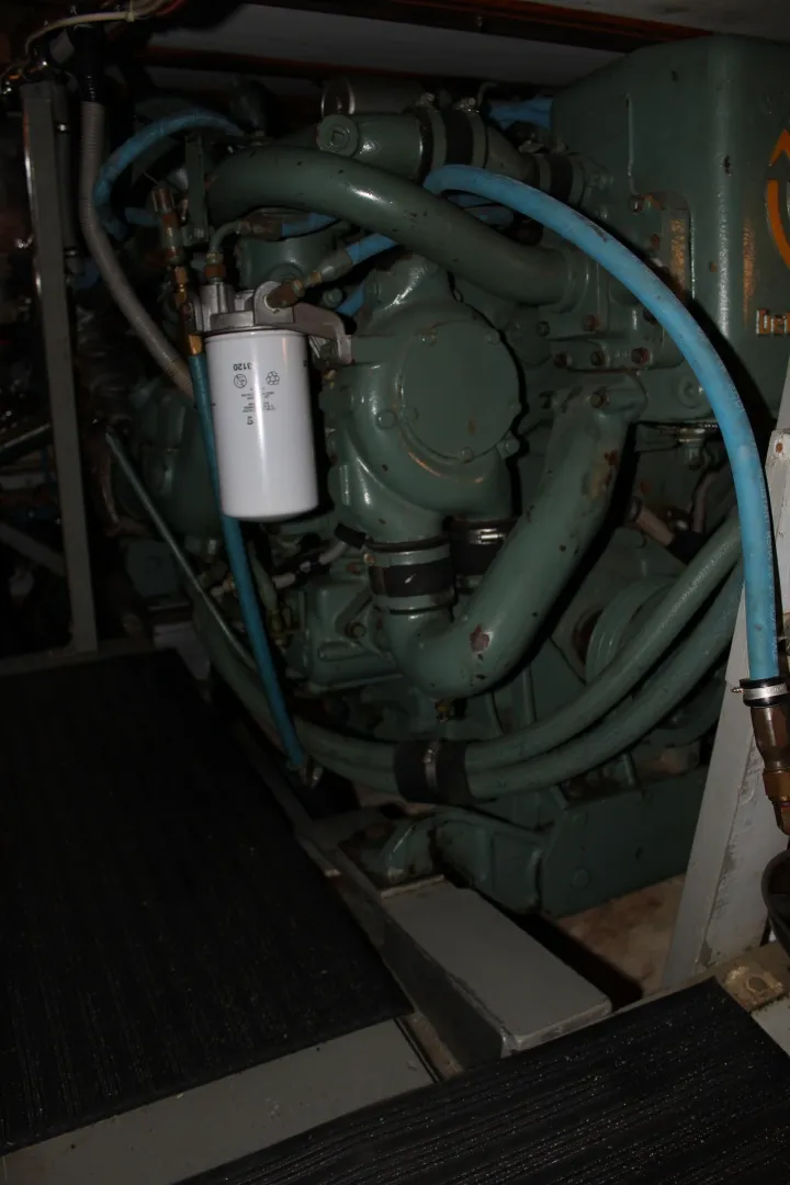 Slide: The Image of 42 ft Bertram - Engine Room - 6163850