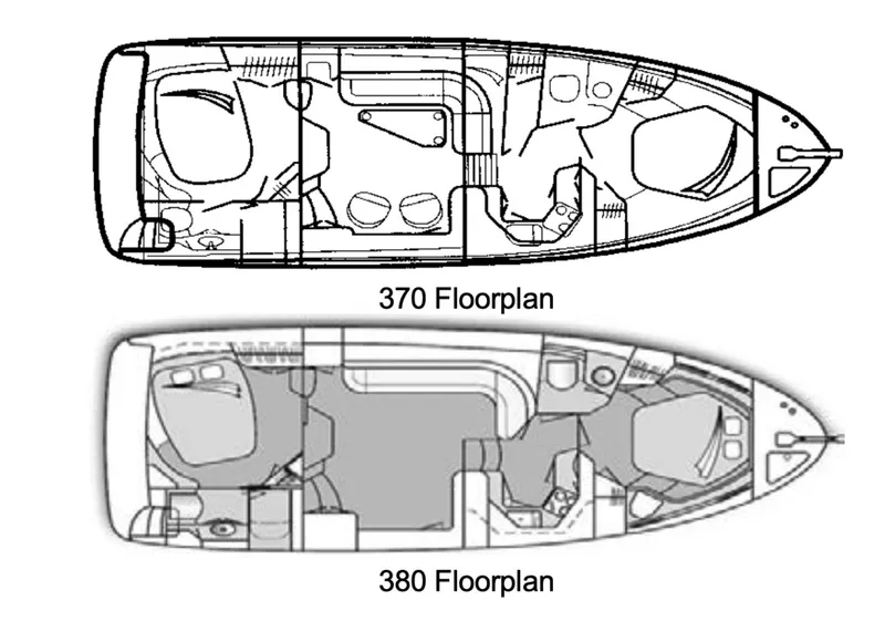 Slide: The Image of Sea Ray 380 Aft Cabin 2001 - 6105103
