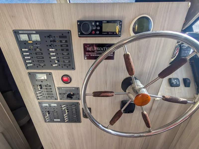 Slide: The Image of Blue Water 51 Coastal Cruiser Cockpit 1987 - 6107810
