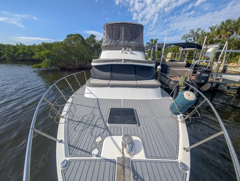 Slide: The Image of Blue Water 51 Coastal Cruiser Cockpit 1987 - 6107767