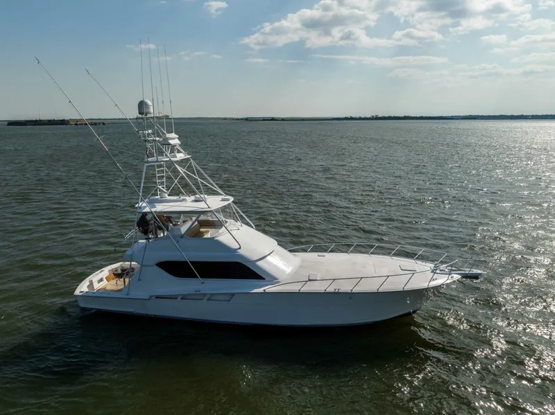 Slide: The Image of Hatteras 60 Reel Hook'Up - Exterior Profile 2002 Hatteras 60 Convertible Reel Hook'Up - 7382570