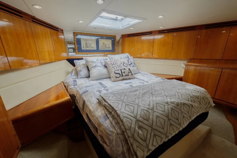 Slide: The Image of Hatteras 60 Reel Hook'Up - Interior Stateroom 2002 Hatteras 60 Convertible Reel Hook'Up - 7382541