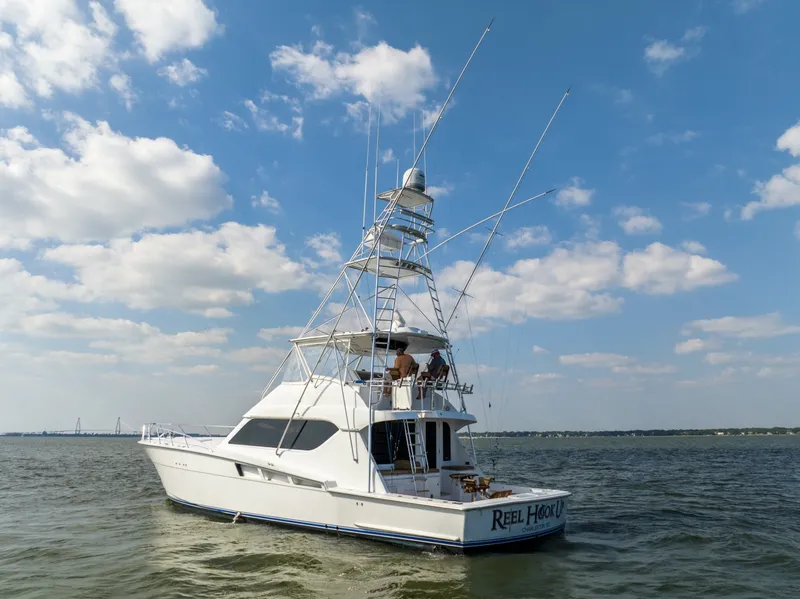 Slide: The Image of Hatteras 60 Reel Hook'Up - Exterior Profile 2002 Hatteras 60 Convertible Reel Hook'Up - 6109269