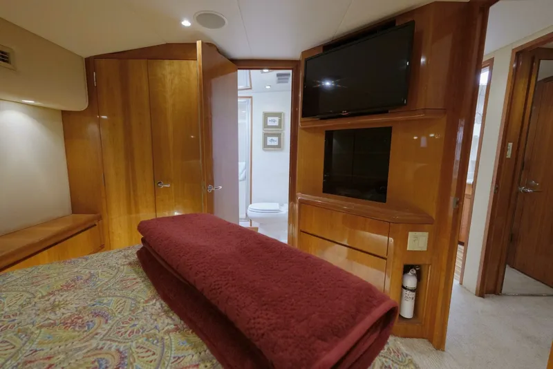 Slide: The Image of Hatteras 60 Reel Hook'Up - Interior Stateroom 2002 Hatteras 60 Convertible Reel Hook'Up - 7382539