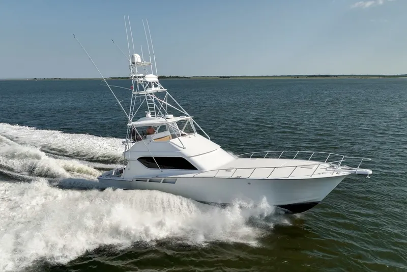 Slide: The Image of Hatteras 60 Reel Hook'Up - Exterior Profile 2002 Hatteras 60 Convertible Reel Hook'Up - 7382573