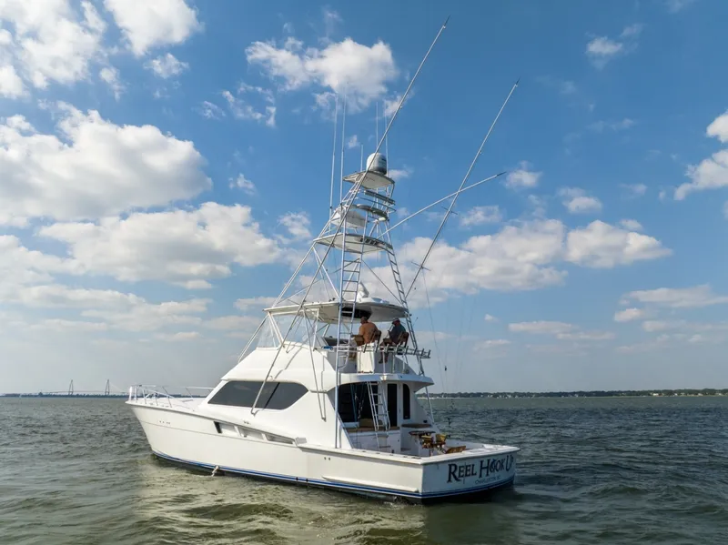 Slide: The Image of Hatteras 60 Reel Hook'Up - Exterior Profile 2002 Hatteras 60 Convertible Reel Hook'Up - 7655479