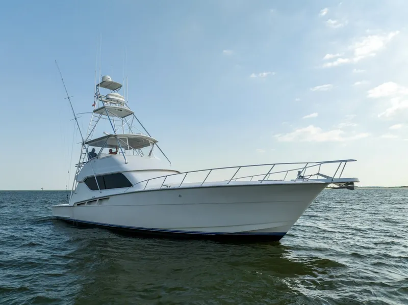 Slide: The Image of Hatteras 60 Reel Hook'Up - Exterior Profile 2002 Hatteras 60 Convertible Reel Hook'Up - 7382566