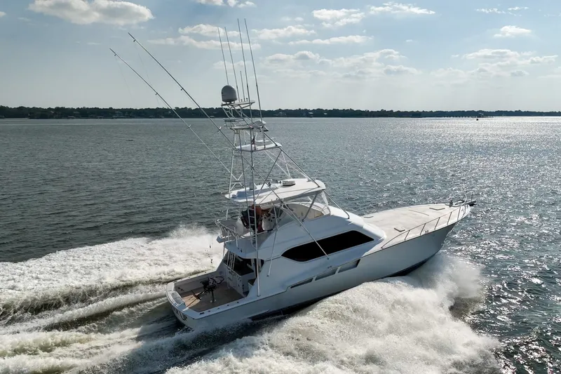 Slide: The Image of Hatteras 60 Reel Hook'Up - Exterior Profile 2002 Hatteras 60 Convertible Reel Hook'Up - 7655490