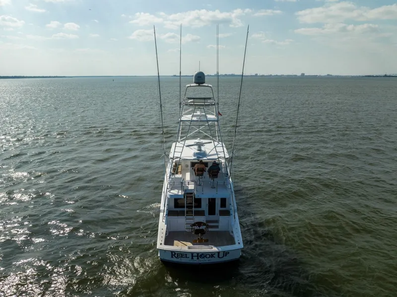 Slide: The Image of Hatteras 60 Reel Hook'Up - Exterior Profile 2002 Hatteras 60 Convertible Reel Hook'Up - 7382571