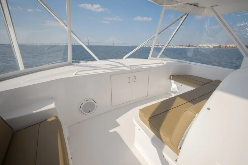 Slide: The Image of Hatteras 60 Reel Hook'Up - Exterior Flybridge 2002 Hatteras 60 Convertible Reel Hook'Up - 7382558