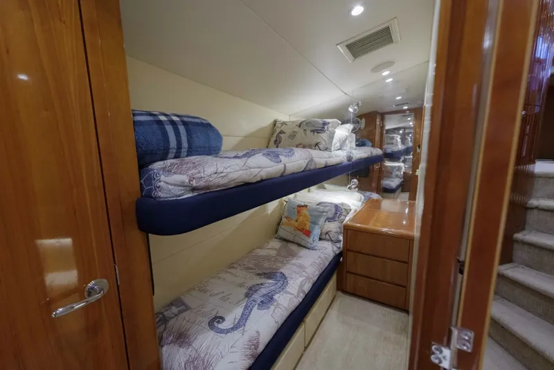 Slide: The Image of Hatteras 60 Reel Hook'Up - Interior Stateroom 2002 Hatteras 60 Convertible Reel Hook'Up - 7382545