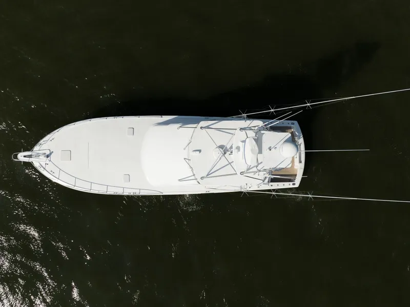 Slide: The Image of Hatteras 60 Reel Hook'Up - Exterior Profile 2002 Hatteras 60 Convertible Reel Hook'Up - 7655482