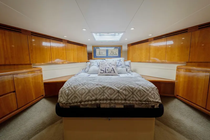 Slide: The Image of Hatteras 60 Reel Hook'Up - Interior Stateroom 2002 Hatteras 60 Convertible Reel Hook'Up - 7382542