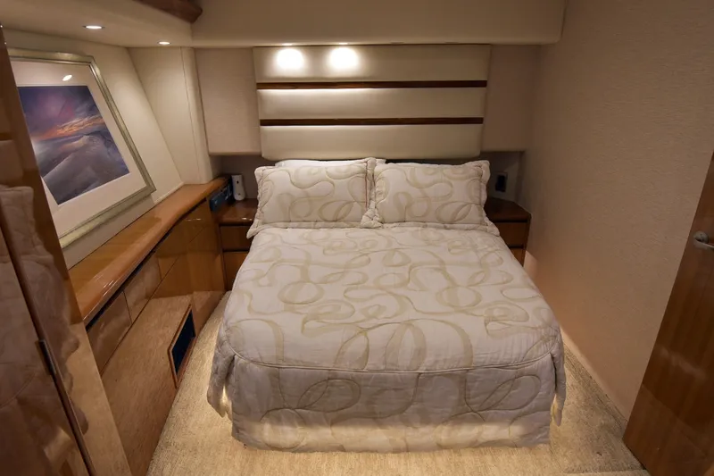 Slide: The Image of 2016 Viking 55 Convertible TAG Team Master Stateroom - 6112527