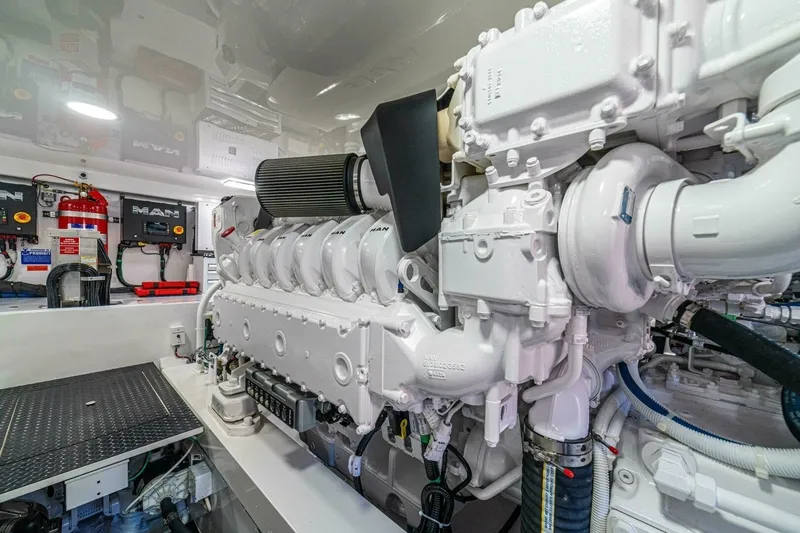 Slide: The Image of 64 Viking Convertible Engine Room - 6137316