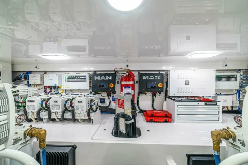Slide: The Image of 64 Viking Convertible Engine Room - 6137319