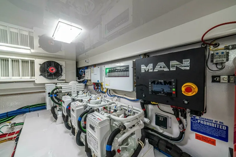 Slide: The Image of 64 Viking Convertible Engine Room - 6137323