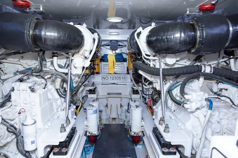Slide: The Image of Viking 60 DEBS JEM - Engine Room 2008 Viking 60 Convertible DEBS JEM - 6135974