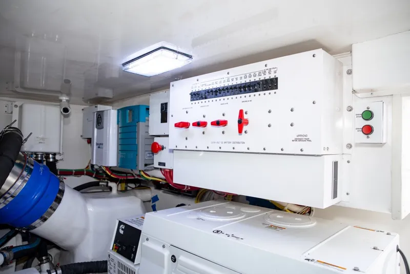 Slide: The Image of Viking 60 DEBS JEM - Engine Room 2008 Viking 60 Convertible DEBS JEM - 6135975
