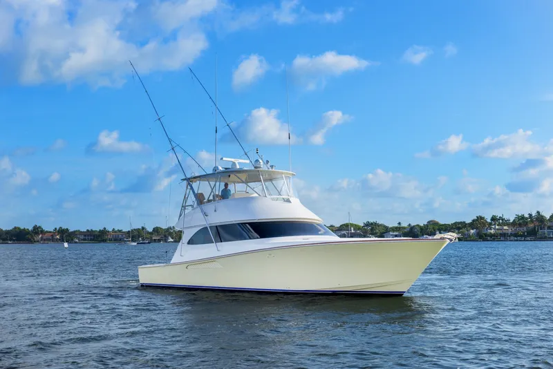 Slide: The Image of Viking 60 DEBS JEM - Starboard Bow Profile 2008 Viking 60 Convertible DEBS JEM - 6135960
