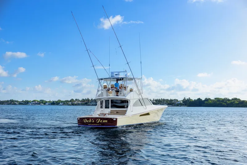 Slide: The Image of Viking 60 DEBS JEM - Starboard Aft Profile 2008 Viking 60 Convertible DEBS JEM - 6135961