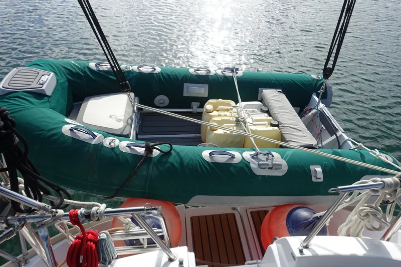 Slide: The Image of Dinghy on Davits - 6299898