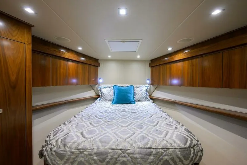 Slide: The Image of Viking 80 - LAMPLIGHTER - Forward Stateroom 2019 Viking 80 Convertible LAMPLIGHTER - 6141794