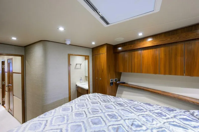 Slide: The Image of Viking 80 - LAMPLIGHTER - Forward Stateroom 2019 Viking 80 Convertible LAMPLIGHTER - 6141796