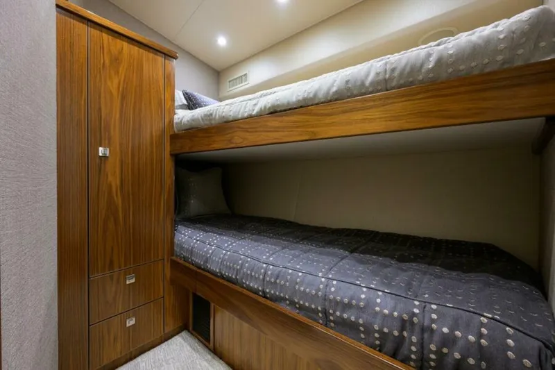 Slide: The Image of Viking 80 - LAMPLIGHTER - Forward Starboard Guest Stateroom 2019 Viking 80 Convertible LAMPLIGHTER - 6141799