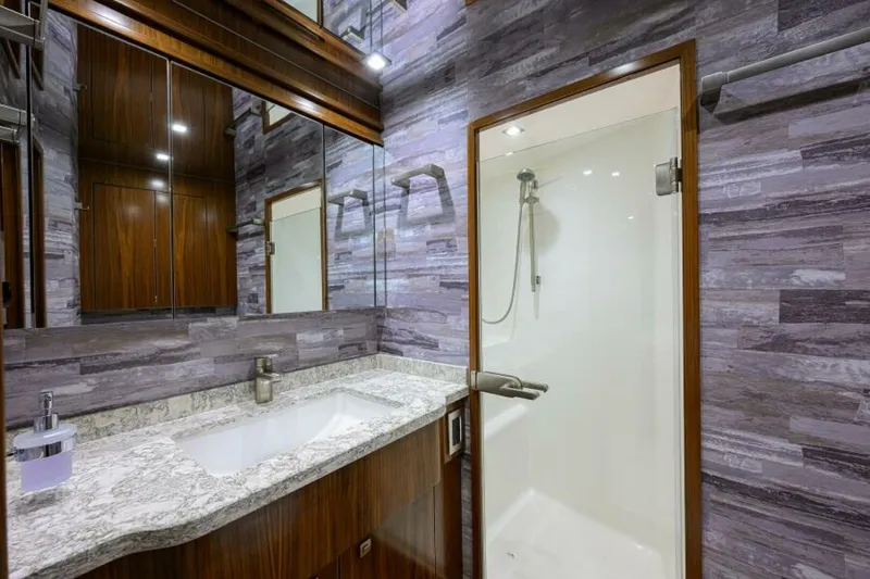 Slide: The Image of Viking 80 - LAMPLIGHTER - Forward Guest Head 2019 Viking 80 Convertible LAMPLIGHTER - 6141806