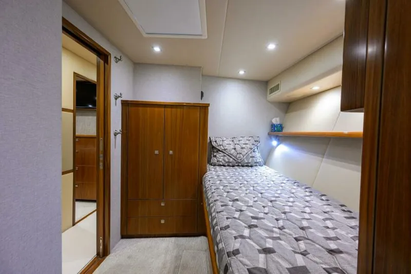 Slide: The Image of Viking 80 - LAMPLIGHTER - Mid Starboard Stateroom 2019 Viking 80 Convertible LAMPLIGHTER - 6141807