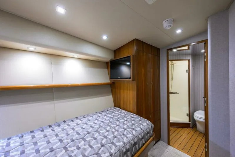 Slide: The Image of Viking 80 - LAMPLIGHTER - Mid Starboard Stateroom 2019 Viking 80 Convertible LAMPLIGHTER - 6141808