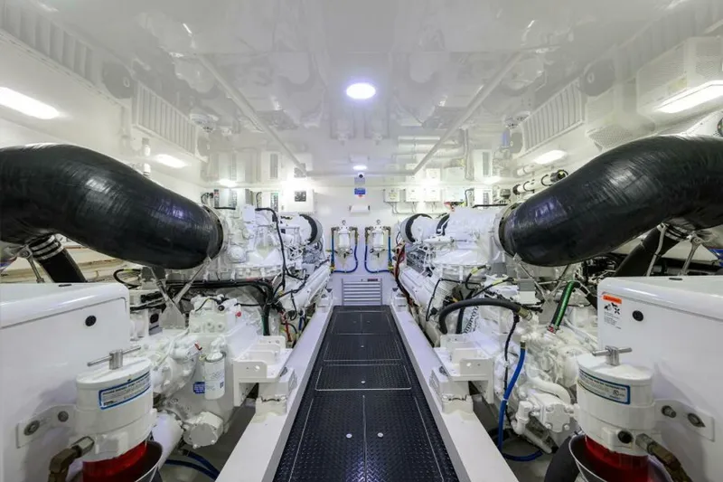 Slide: The Image of Viking 80 - LAMPLIGHTER - Engine Room 2019 Viking 80 Convertible LAMPLIGHTER - 6141820