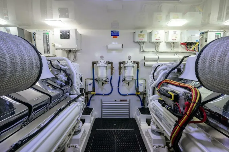 Slide: The Image of Viking 80 - LAMPLIGHTER - Engine Room 2019 Viking 80 Convertible LAMPLIGHTER - 6141821