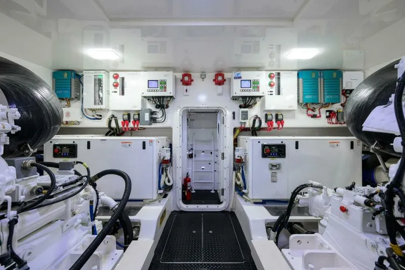 Slide: The Image of Viking 80 - LAMPLIGHTER - Engine Room 2019 Viking 80 Convertible LAMPLIGHTER - 6141823