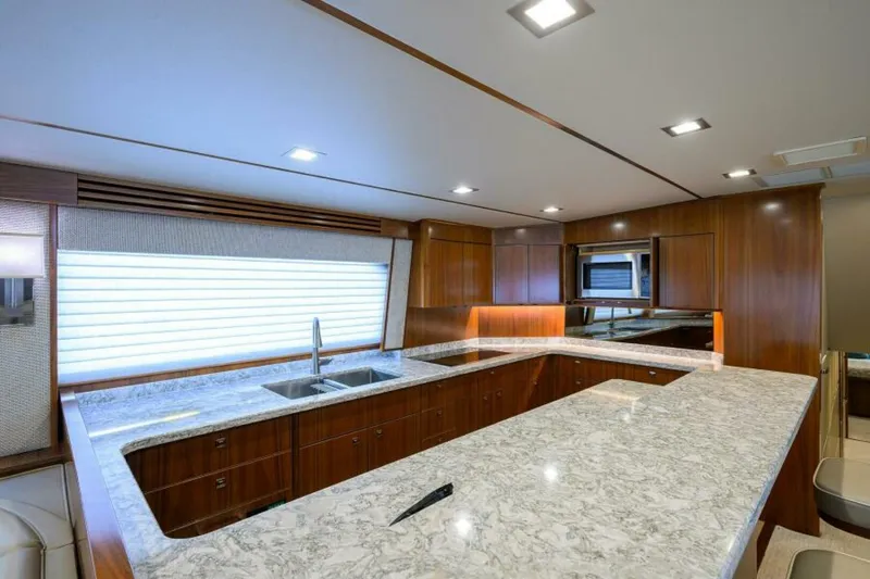 Slide: The Image of Viking 80 - LAMPLIGHTER - Galley 2019 Viking 80 Convertible LAMPLIGHTER - 6141786