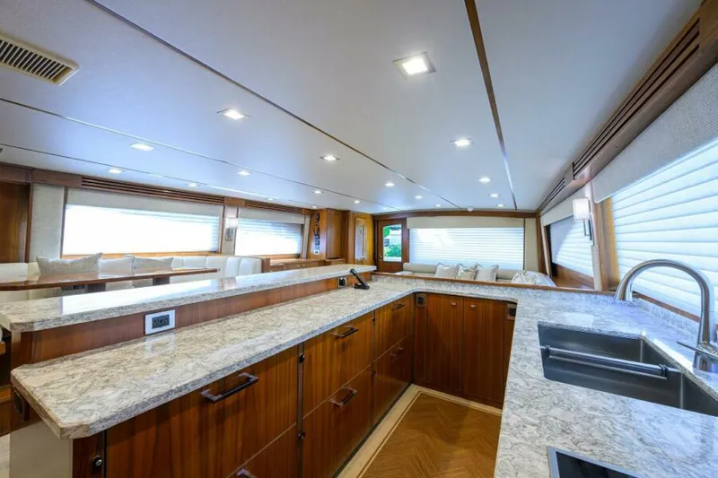Slide: The Image of Viking 80 - LAMPLIGHTER - Galley 2019 Viking 80 Convertible LAMPLIGHTER - 6141787