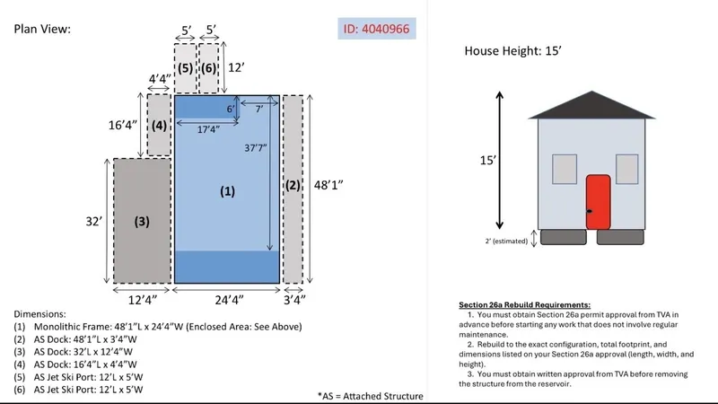 Slide: The Image of Custom 23 x 31 Floating Cabin - Approx 729sqft 2002 - 6142773
