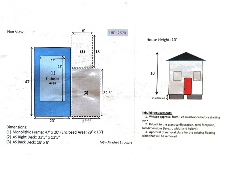 Slide: The Image of Custom 13 x 29 Floating Cabin Approx 377sqft 2008 - 6145739